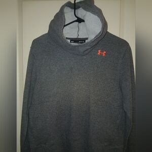 Under Armour Gray Fleece Hoodie~Medium